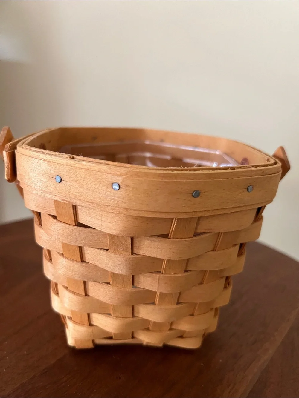 Longaberger 2001 Cancer Basket-SFH